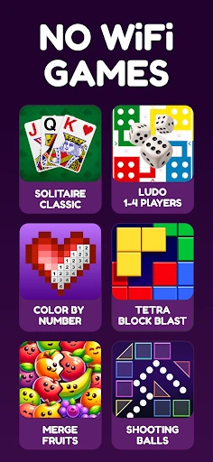 100+ Offline Games No WiFi Fun screenshot
