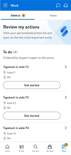 MyWalmart screenshot