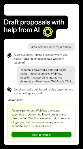 Upwork for Freelancers screenshot