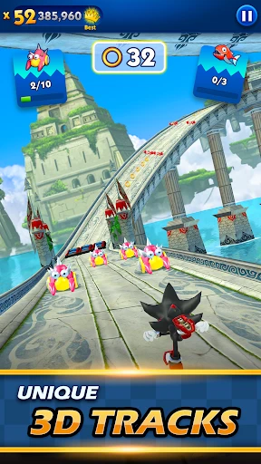 Sonic Dash Endless Runner Game screenshot