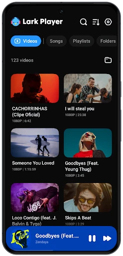 Lark Player:Music Player & MP3 screenshot