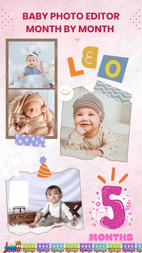 Baby Month Photo Editor Frame screenshot