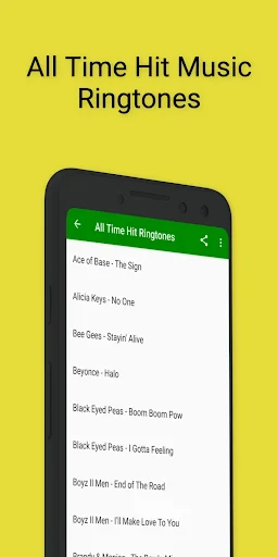 Today's Hit Music Ringtones screenshot