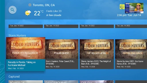The Weather Network screenshot