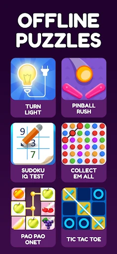 100+ Offline Games No WiFi Fun screenshot