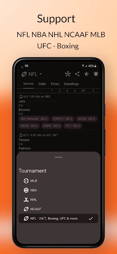 Darato Live NFL NBA NHL NCAA screenshot