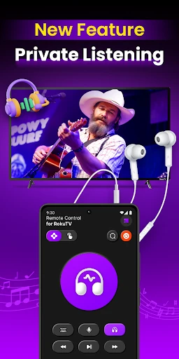TV Remote Control for RokuTV screenshot