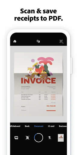 Adobe Scan AI PDF Scanner, OCR screenshot