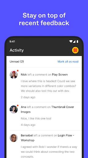 Figma: view. comment. mirror. screenshot