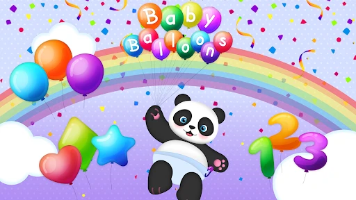 Baby Balloons pop screenshot