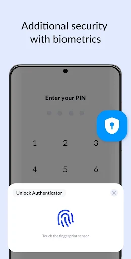 Authenticator App - SafeAuth screenshot