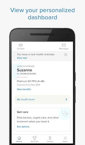 Blue Shield of California screenshot