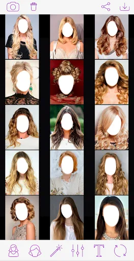 Virtual Hair Style Changer screenshot