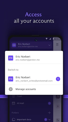 Proton Mail: Encrypted Email screenshot
