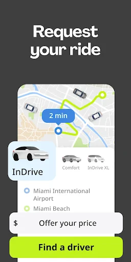 inDrive. Rides with fair fares screenshot