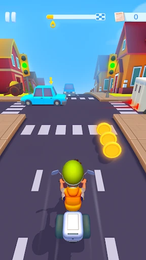 Paper Boy Race: Running game screenshot