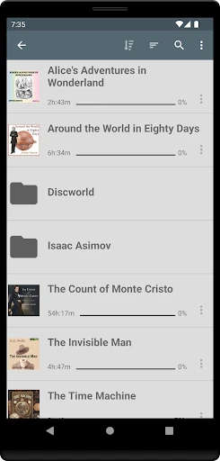 Listen Audiobook Player screenshot
