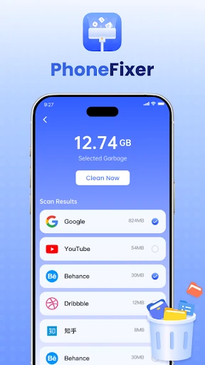 PhoneFixer-Memory Cleaner screenshot