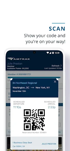 Amtrak screenshot