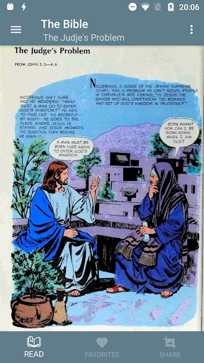 The Bible in pictures screenshot