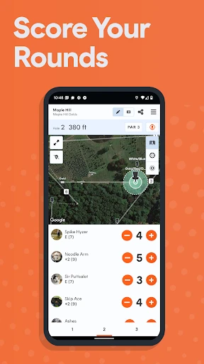 UDisc Disc Golf App screenshot