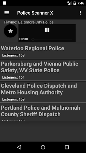 Police Scanner X screenshot