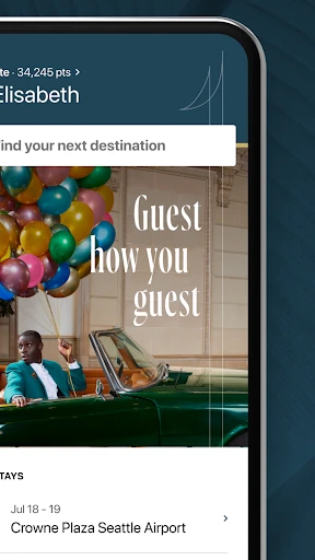 IHG Hotels & Rewards screenshot