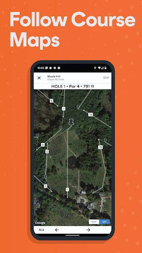 UDisc Disc Golf App screenshot
