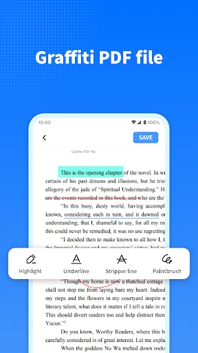 PDF Note Reader screenshot