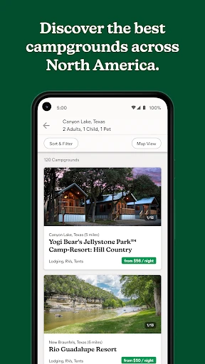 Campspot: RV & Tent Camping screenshot