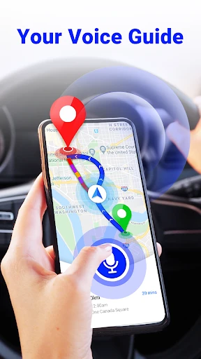 GPS Voice Navigation: Live Map screenshot