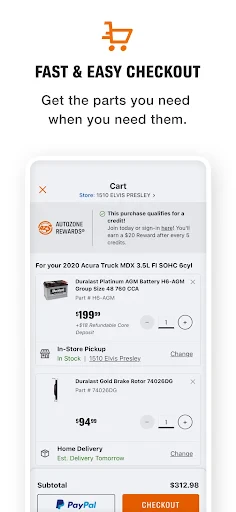 AutoZone Auto Parts & Repair screenshot