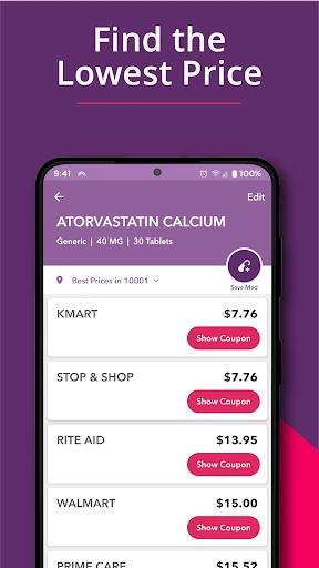RxSaver – Prescription Coupons screenshot
