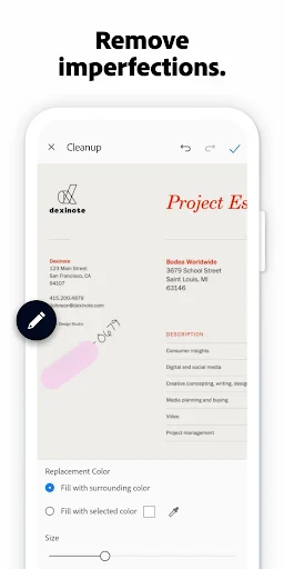 Adobe Scan AI PDF Scanner, OCR screenshot