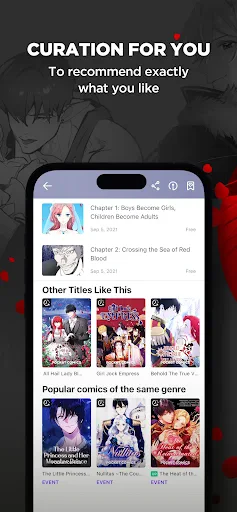 POCKET COMICS: Premium Webtoon screenshot
