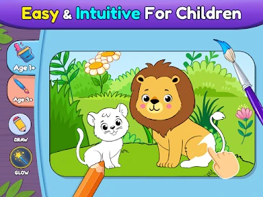 Coloring games for kids: 2-5 y screenshot