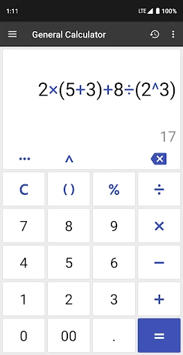 ClevCalc - Calculator screenshot