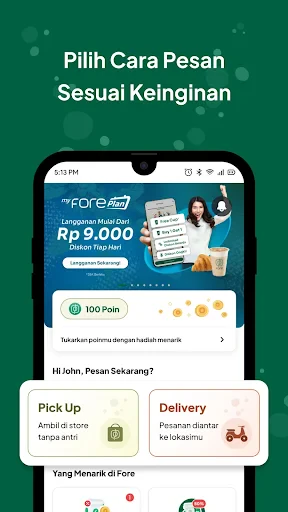 Fore Coffee screenshot