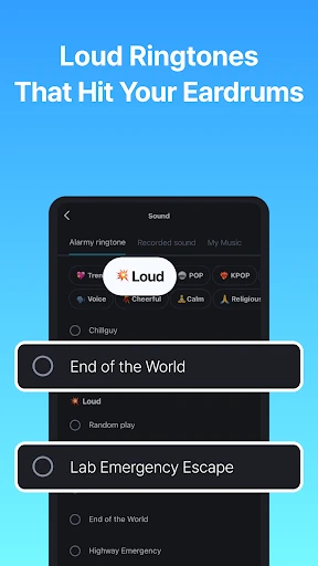 Alarmy - Alarm Clock & Sleep screenshot