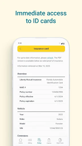 Liberty Mutual Mobile screenshot