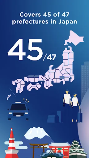 GO / Taxi app for Japan screenshot