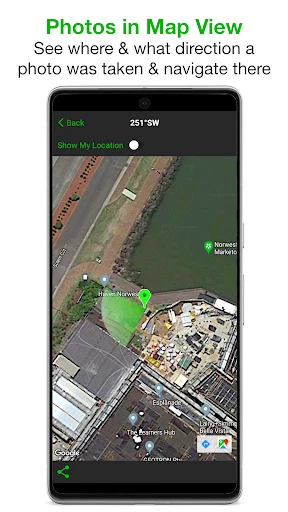 Solocator - GPS Field Camera screenshot