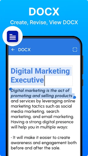 Office App-Edit Word, PDF file screenshot
