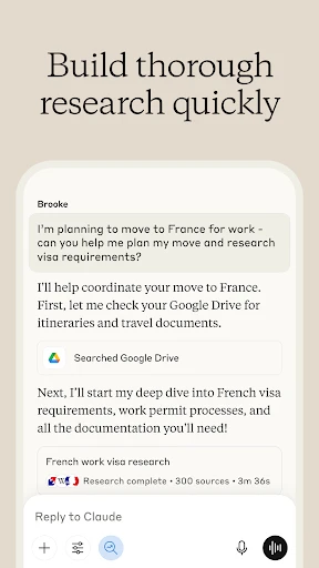 Claude by Anthropic screenshot