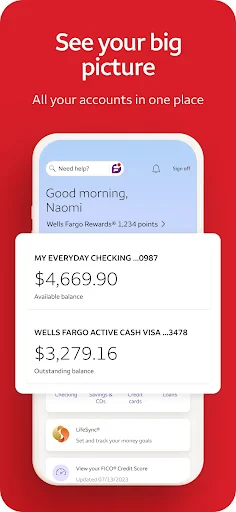 Wells Fargo Mobile® screenshot