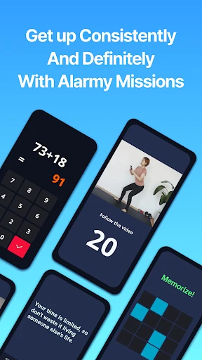 Alarmy - Alarm Clock & Sleep screenshot