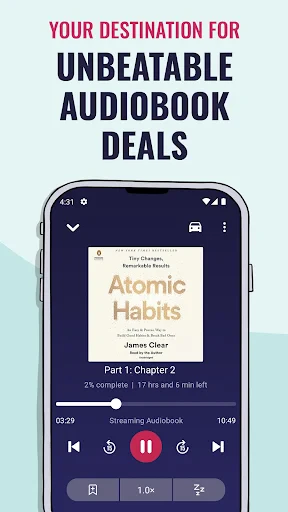 Chirp Audiobooks screenshot