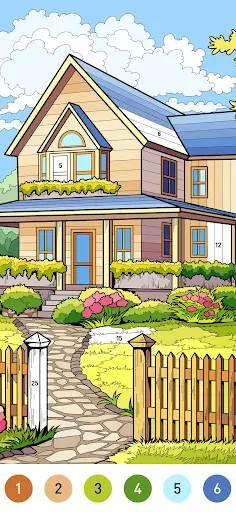 Country Farm Coloring Book screenshot