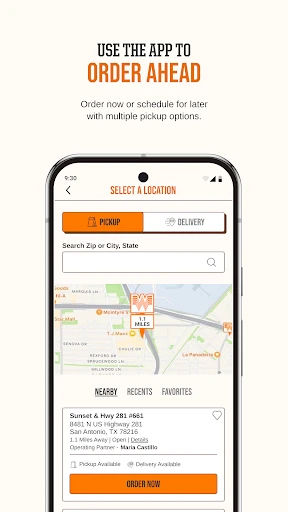 Whataburger screenshot