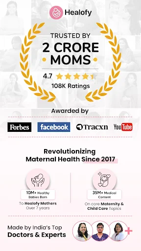 Healofy Pregnancy & Parenting screenshot